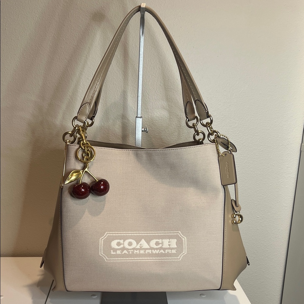 Coach Tan Leatherware Shoulder Bag